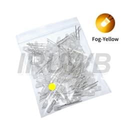 100PCS 3mm LED Diode F3 Assorted Kit DIY Light Emitting Diode White Green Red Blue Yellow Orange Pink Purple Warm White