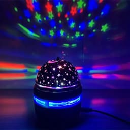 Aurora Borealis Starry Sky Projector LED Galaxy Star Projector Electronic Lights with Remote 7 Lighting Effects Party Decoration
