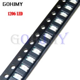1Reel 0402 0603 0805 1206 1210 smd led Red Yellow Green White Blue light emitting diode Clear LED Light Diode Set