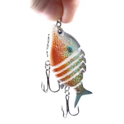 Swimbait Fishing Lures Lifelike Tilapia shape 6.35cm-9.3g Hard Bait 63mm 9.3g Lure With Treble Hook Multi Jointed Lures For Bass