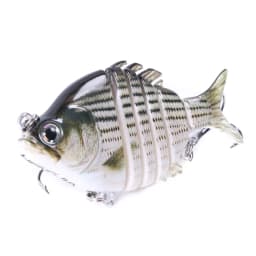 Swimbait Fishing Lures Lifelike Tilapia shape 6.35cm-9.3g Hard Bait 63mm 9.3g Lure With Treble Hook Multi Jointed Lures For Bass