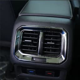 FOAL BURNING Car Cover Rear Trim Air Conditioning Outlet Vent For Volkswagen TiguanL VW Tiguan L MK2 2016 2017 2018 2019 2020