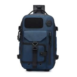 Ozuko Cross Shoulder Bag Man Chest Bag Waterproof Tactical Waist Messenger Bag Zipper Fashion Outdoor