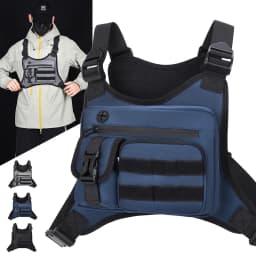 Tactical Men Vest Bag Waist Packs High Quality Waterproof Men Chest Bag Backpack Fashion Trends Men Sling Shoulder Bag Bolsos