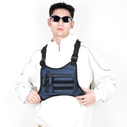 Tactical Men Vest Bag Waist Packs High Quality Waterproof Men Chest Bag Backpack Fashion Trends Men Sling Shoulder Bag Bolsos