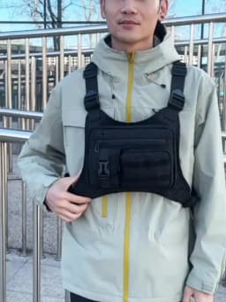 Tactical Men Vest Bag Waist Packs High Quality Waterproof Men Chest Bag Backpack Fashion Trends Men Sling Shoulder Bag Bolsos