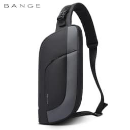 BANGE Men Chest Bag Design Korean Multifunction Waterproof Anti-stain Big Capacity Travel Portable Crossbody Bag Sling Bags