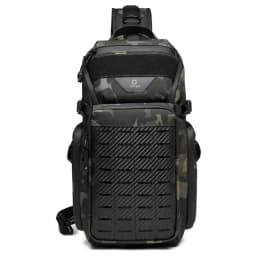 OZUKO Flex Bag Men Outdoor Sports Tactical Crossbody Sling Bags Male Waterproof Travel Multifunctional Shoulder Messenger Bag