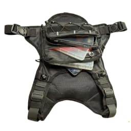 Outdoor tactical chest bag, multi-functional vest, multi-pocket sport cycling backpack, water bag, running vest Saco peito homem