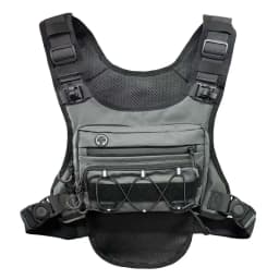 Outdoor tactical chest bag, multi-functional vest, multi-pocket sport cycling backpack, water bag, running vest Saco peito homem