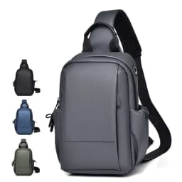 Men chest bag fashionable shoulder bag casual travel women crossbody bag multifunctional high-end lightweight waterproof bag