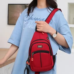 Women's Chest Bag New Fashion Oxford Cloth Waterproof Men Chest Bag Multifunctional Mini Women Backpack Sports Crossbody Bags