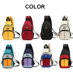 Women's Chest Bag New Fashion Oxford Cloth Waterproof Men Chest Bag Multifunctional Mini Women Backpack Sports Crossbody Bags