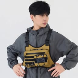 Tactical Men Vest Bag Waist Packs High Quality Men Chest Bag Hiking Backpack Fashion Trend Men Sling Shoulder Bag Fishing Tools