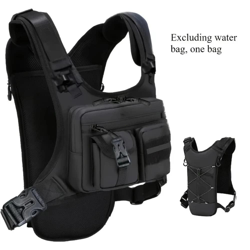 Lightweight Running Chest Pack for Hiking Outdoor Activities Marathon Bicycle Race Vest Bag No Water Bladder рюкзак тактический