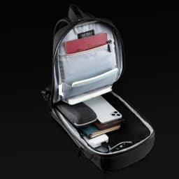 OZUKO Sling Bag Crossbody Bag Chest Bag Anti Theft Male Sling Messenger Bags Waterproof Male Outdoor Chest Pack Man USB Charge