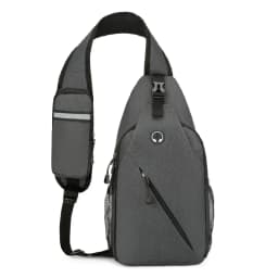 New casual chest bag men's mobile phone crossbody bag multifunctional lightweight outdoor sports shoulder bag