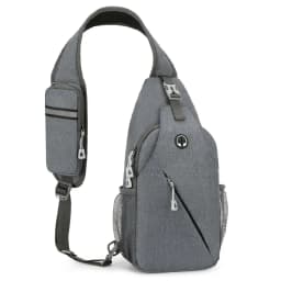 New casual chest bag men's mobile phone crossbody bag multifunctional lightweight outdoor sports shoulder bag