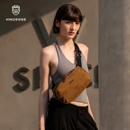 Kingsons Urban Ride Lite Sling Men Women Chest Bag Small Crossbody Bag 420D Nylon Waterproof Minimalist Travel Light 2025 New