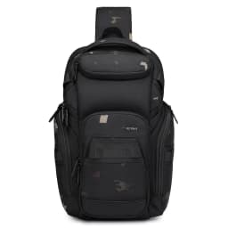 OZUKO Business Commuter Men's Chest Bag Fashion Multi-functional Shoulder Bag Lightweight Travel Waterproof Crossbody Bag