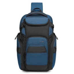 OZUKO Business Commuter Men's Chest Bag Fashion Multi-functional Shoulder Bag Lightweight Travel Waterproof Crossbody Bag