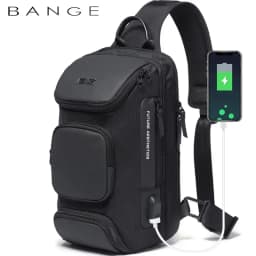 Bange Fashion Men's Luxurious Chest Bag Comfortable and Breathable Male Messenger Bag Crossbody Shoulder Bags