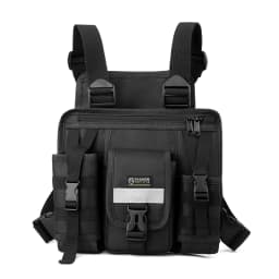 CCRXRQ Hip-hop Streetwear Men Chest Bags 2026 New Fashion Unisex Tactical Vest Backpacks Multi-function Sport Travel Chest Pack