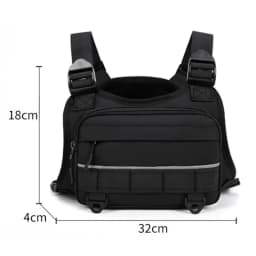 Men Waist Packs Vest Bag Casual Backpack High Quality Nylon Fabric Men Shoulder Bag Travel Pack Tactical Style Man Backpacks Bag