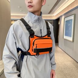 Men Waist Packs Vest Bag Casual Backpack High Quality Nylon Fabric Men Shoulder Bag Travel Pack Tactical Style Man Backpacks Bag