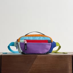 Fashionable Outdoor Climbing Couple's Crossbody Bag Dyed Nylon Soft Zipper Closure Leisure Casual Style Small Size Backpack