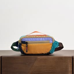 Fashionable Outdoor Climbing Couple's Crossbody Bag Dyed Nylon Soft Zipper Closure Leisure Casual Style Small Size Backpack