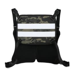 Fashion Trends Men's Tactical Chest Pack Vest Bag High Quality Men's Backpack Shoulder Bag Stylish Elegant Invisible Men Bag Sac