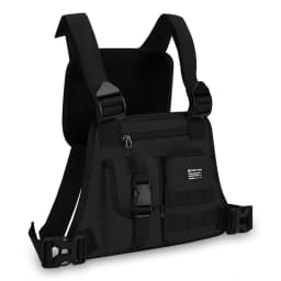 Men's Tactical Waist Pack Vest Bag Light Nylon Fabric Men's Backpack Shoulder Bag Fashion Casual Design Men Bag Chest Pack Bolsa