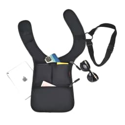 Fashion Casual Men's Tactical Waist Packs Underarm Bag Lightweight Nylon Close-fitting Hidden Vest Bag Functional Men Phone Bag