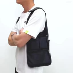 Fashion Casual Men's Tactical Waist Packs Underarm Bag Lightweight Nylon Close-fitting Hidden Vest Bag Functional Men Phone Bag