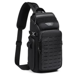 OZUKO Men Chest Bags Outdoor Sports Tactical Crossbody Sling Bags Male Waterproof Travel Multifunctional Shoulder Messenger Bag