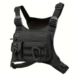 Outdoor Tactical Chest Bag Men's Vest EDCAnti-Theft Chest Pack for Cycling Bags Running Front Chest Bag Sports Vest Bag