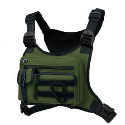 Outdoor Tactical Chest Bag Men's Vest EDCAnti-Theft Chest Pack for Cycling Bags Running Front Chest Bag Sports Vest Bag