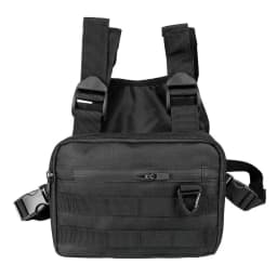 Hip-hop Streetwear Chest Rig Bag Unisex Chest Bag Sport Storage Vest Backpacks Multi-functional Waist Bag With Triangular Buckle