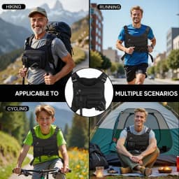 Outdoor Chest Bag for Travel Cycling Running Sports Chest Pack Multi-Pocket Tactical Chest Bag for Outdoor Activities