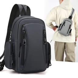 Multi Functional Oxford Mini Backpack,Sports Chest Bag,Men's Shoulder Bag,Suitable for Daily Commuting,Outdoor Sports,Travel,Etc