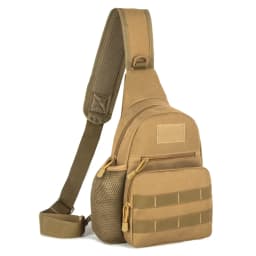 Water bottle chest bag outdoor sports cycling hiking chest bag multi-function outdoor leisure bag messenger bag