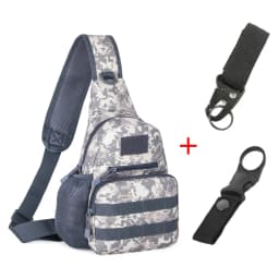 Water bottle chest bag outdoor sports cycling hiking chest bag multi-function outdoor leisure bag messenger bag