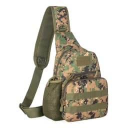 Water bottle chest bag outdoor sports cycling hiking chest bag multi-function outdoor leisure bag messenger bag