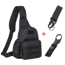 Water bottle chest bag outdoor sports cycling hiking chest bag multi-function outdoor leisure bag messenger bag