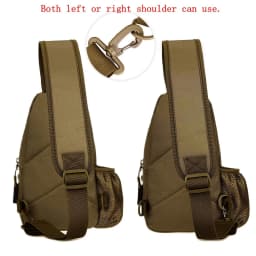 Water bottle chest bag outdoor sports cycling hiking chest bag multi-function outdoor leisure bag messenger bag