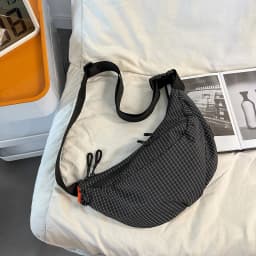 Casual Style Waterproof Large Capacity Crossbody Bag Cycling Dumpling Shape Women's Fashion Single Shoulder Bag Workwear Style