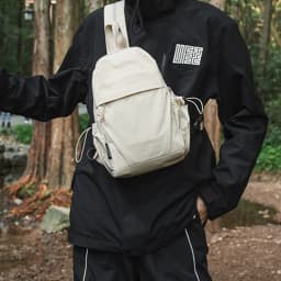 Myco 2-in-1 Chest Backpack for Men & Women - Lightweight Hiking Sling Bag with USB Charging Port & Rfid Blocking (Travel/Gym/Daily)