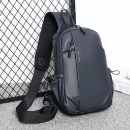Large Capacity Fashionable Waterproof Men's Chest Bag Casual Travel Leisure Ladies Single Shoulder Slant Cross Bag