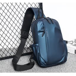 Large Capacity Fashionable Waterproof Men's Chest Bag Casual Travel Leisure Ladies Single Shoulder Slant Cross Bag